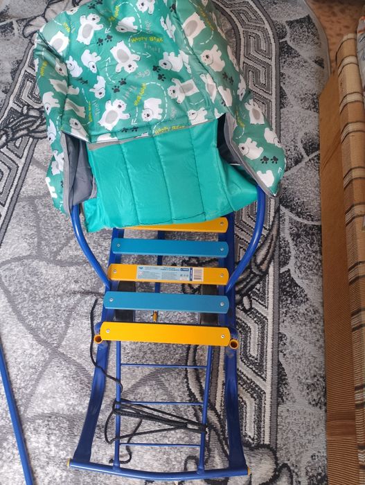 Санки почти новые