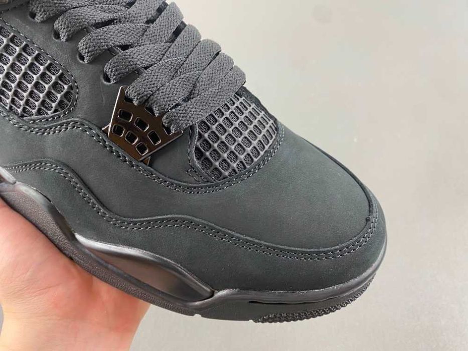 Nike Jordan Retro 4 Black Cat Мъжки Дамски Маратонки