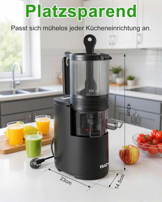 storcător pentru legume și fructe întregi, lățime de 130 mm  250w