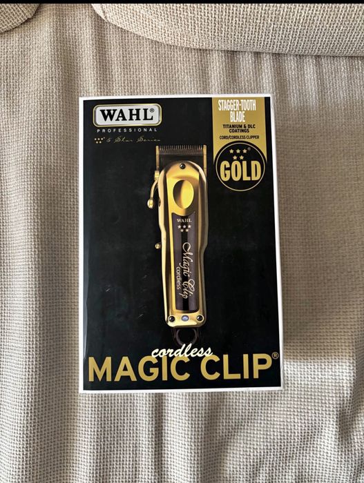 Mașină de tuns WAHL magic clip gold