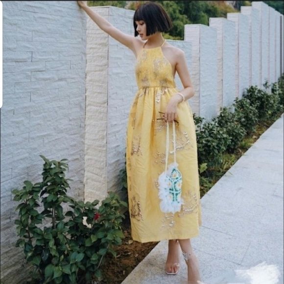Rochie cu spate decupat Zara limited edition