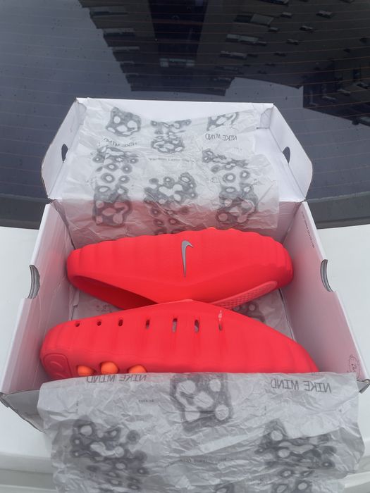 Nike Mind 001 “Chrome Black” & “Solar Red”