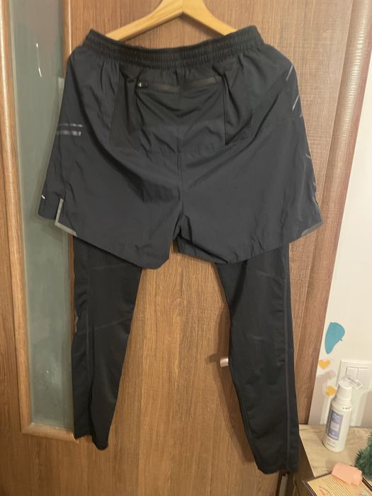 Ronhill - pantaloni alergare 2 in 1 - M
