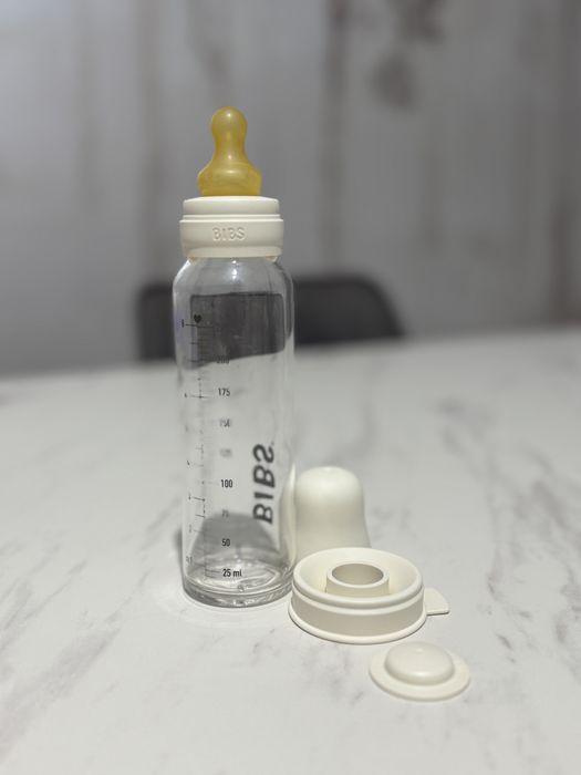 Новая стеклянная бутылочка Bibs
