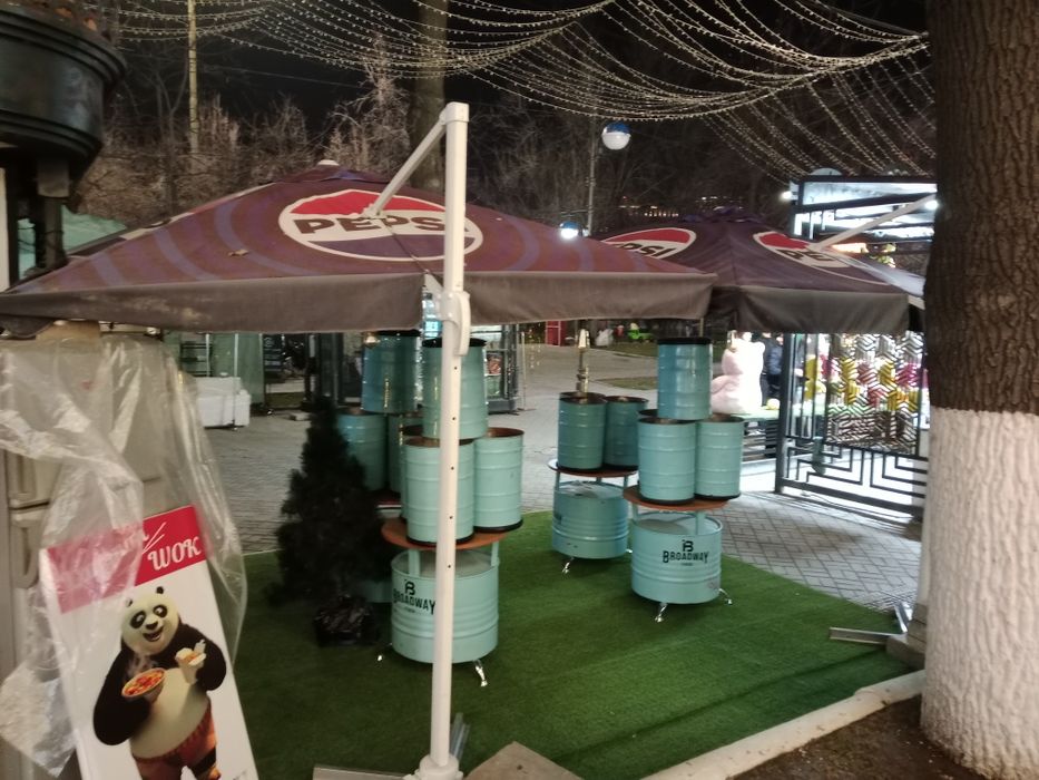 Продам 2 зонтика шатер колокольчик навес pepsi