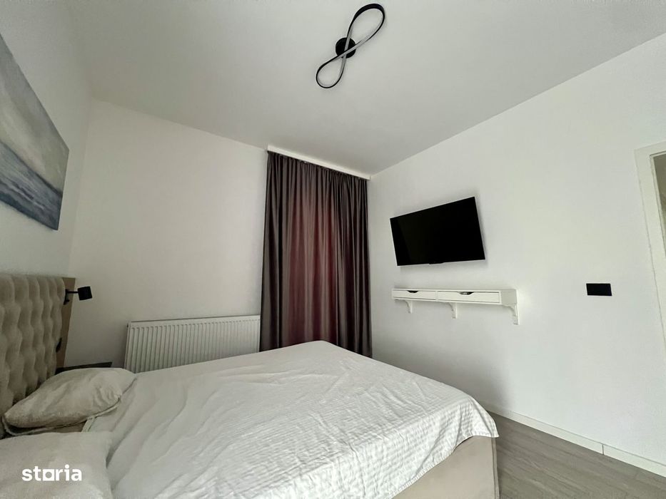 Apartament 2 camere, 51 mp, etaj 2, mobilat modern - Braytim