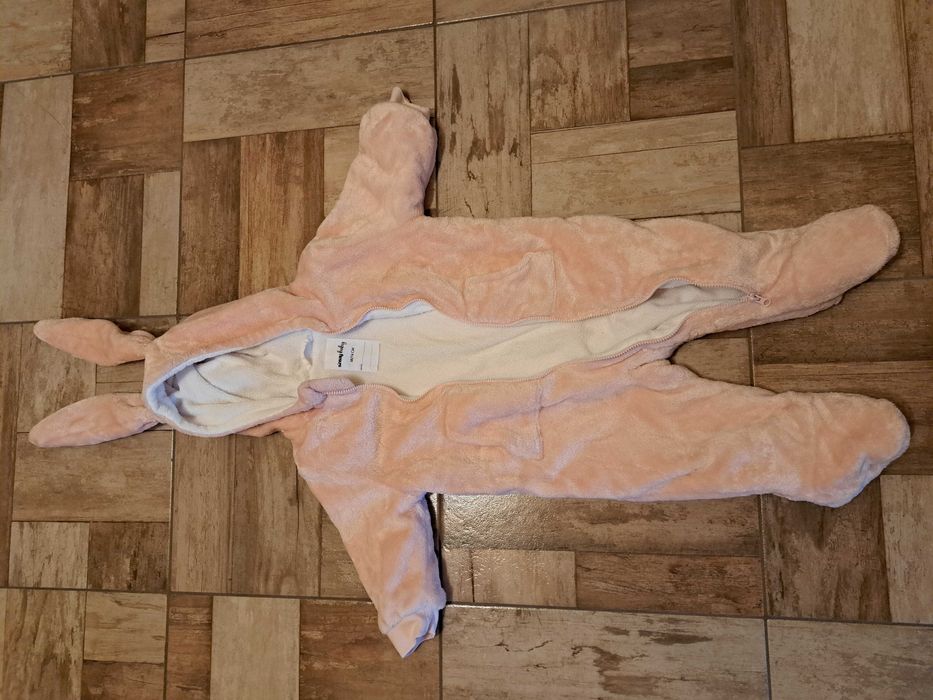 Бебешки плюшен гащеризон