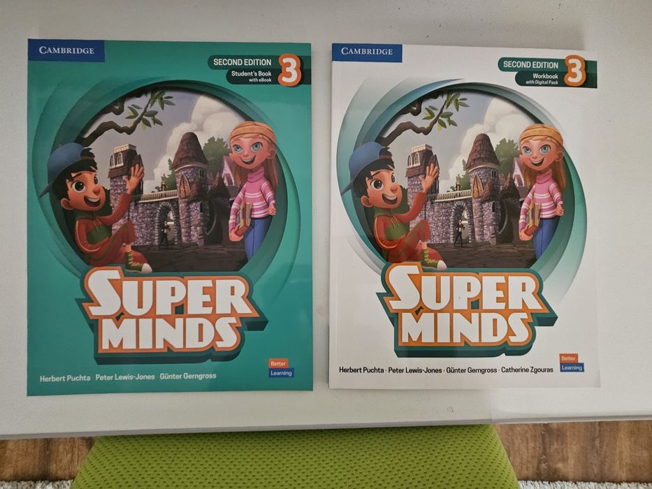 Cambridge carti engleza Super minds Level 3, noi