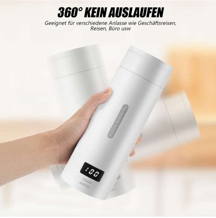 Fierbător de călătorie electric,  mini cană termică 3 în 1Fierbător de