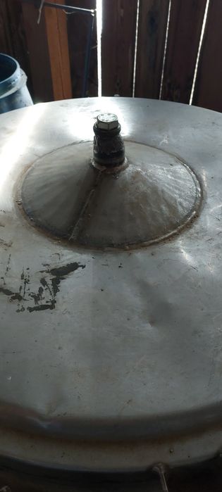 Cazan inox cu arzator cu butelie inox