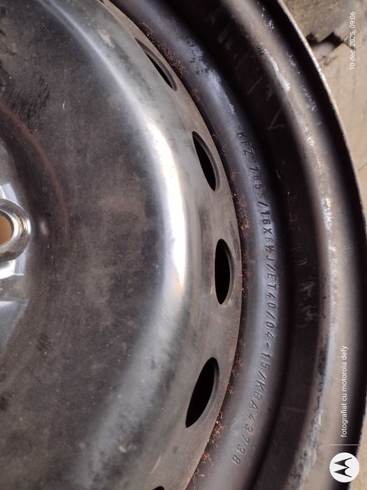 Jante tabla 5x114,3 r16 și roti vara 5x112/r16