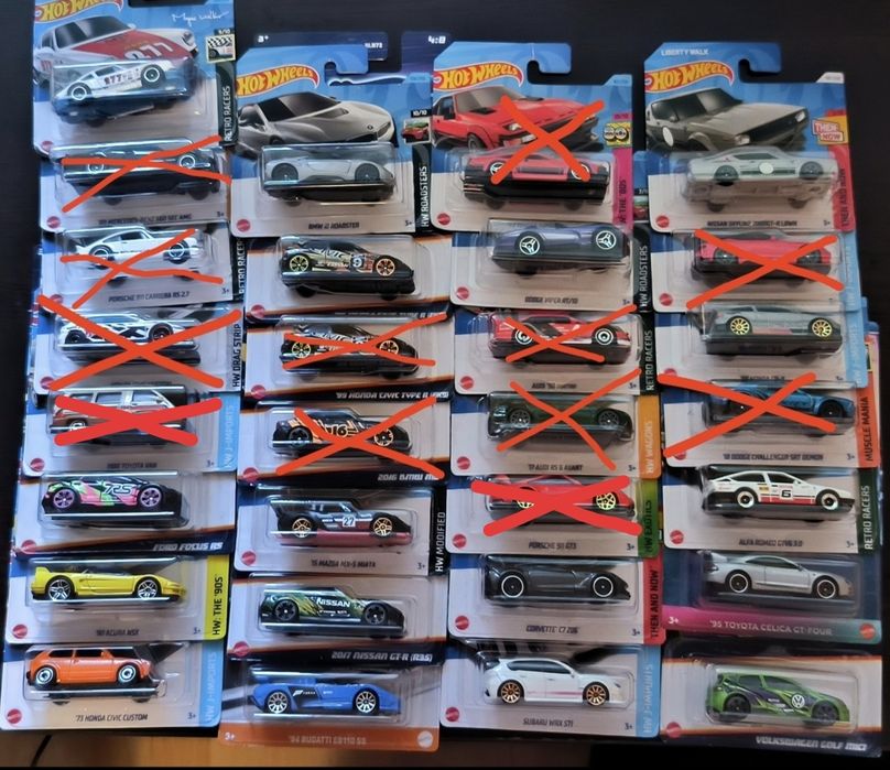 Hot Wheels колекция