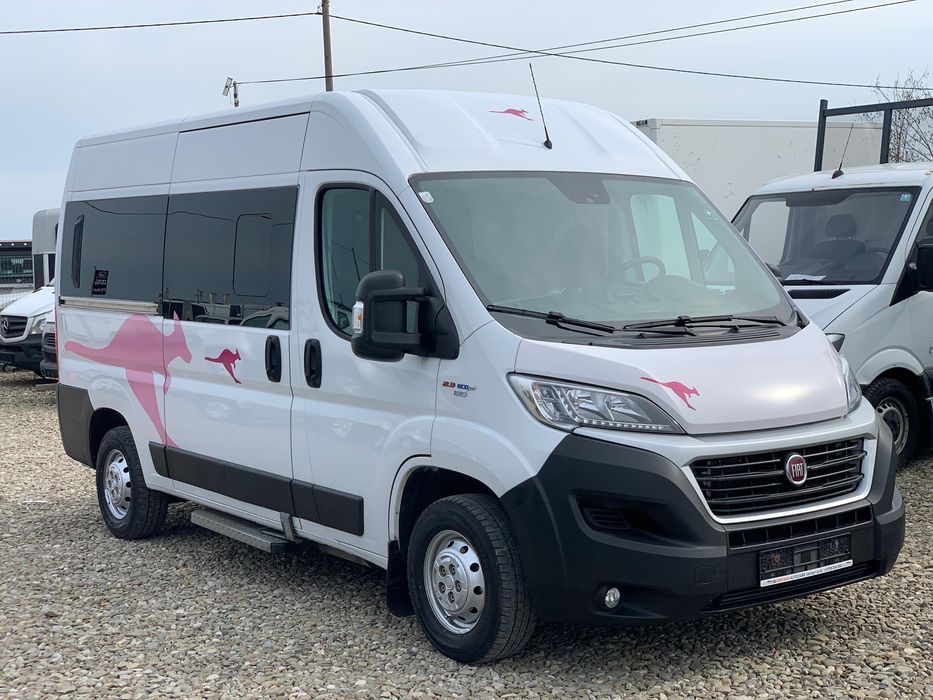 Fiat Ducato 2.3 /L2H2/9 LOCURI/04.2018 /150CP/Garantie 12 LUNI/LEASING