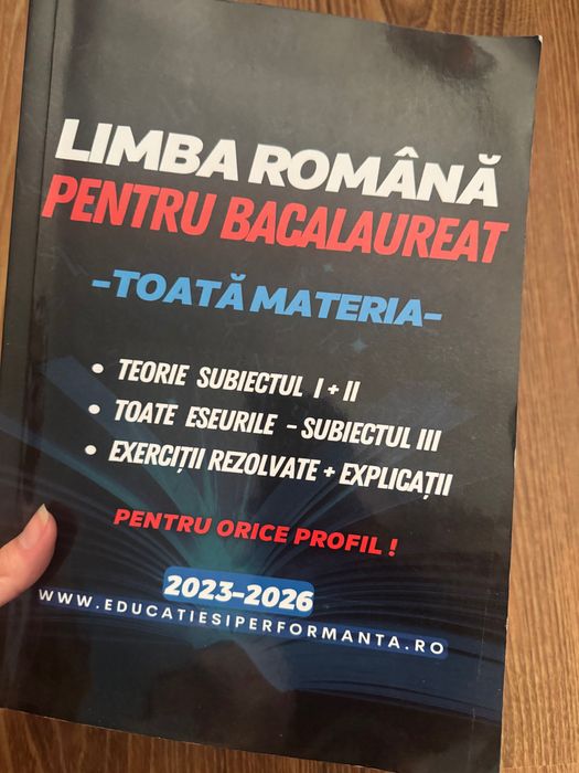 Culegeri BAC Română
