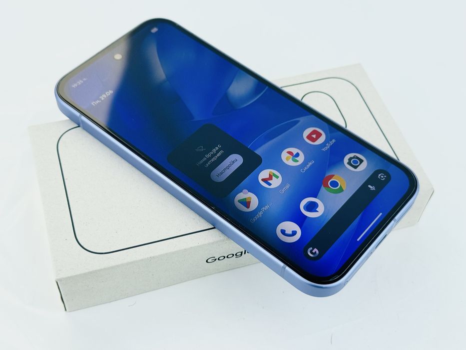 Google Pixel 9a 5G 128GB 8RAM Iris Перфектен! Гаранция!