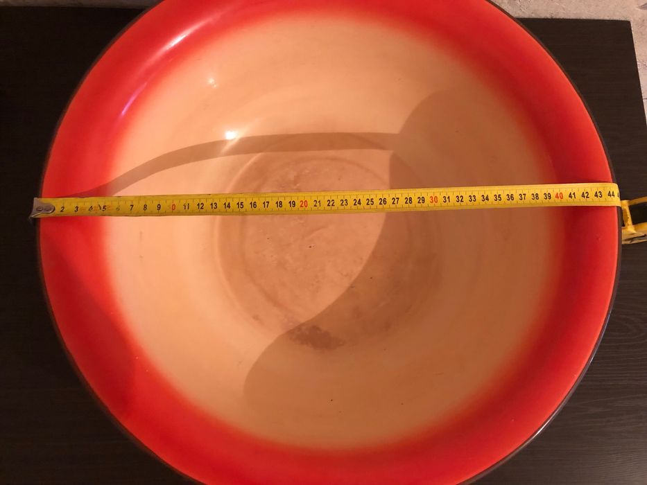 Эмалированный таз