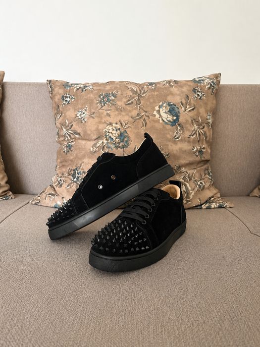 Christian Louboutin Low Spikes Black Edition