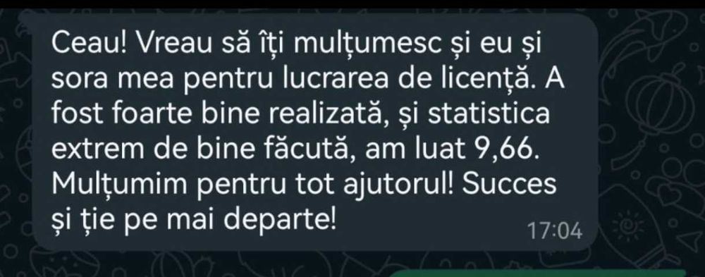 Ajutor teme, tehnoredactare, meditatii lucrare licenta/disertatie