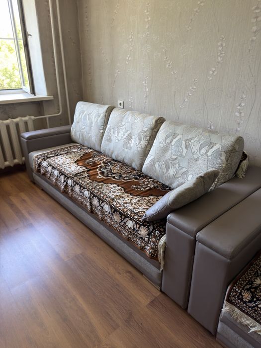 Диван, кресло, пуфик