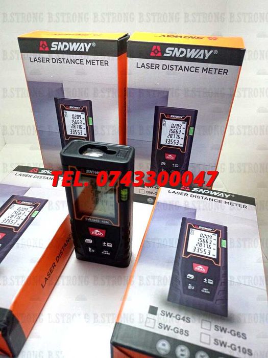 Aparat Masura Laser 40m Sndway Digital Portabil Usor De Utilizat