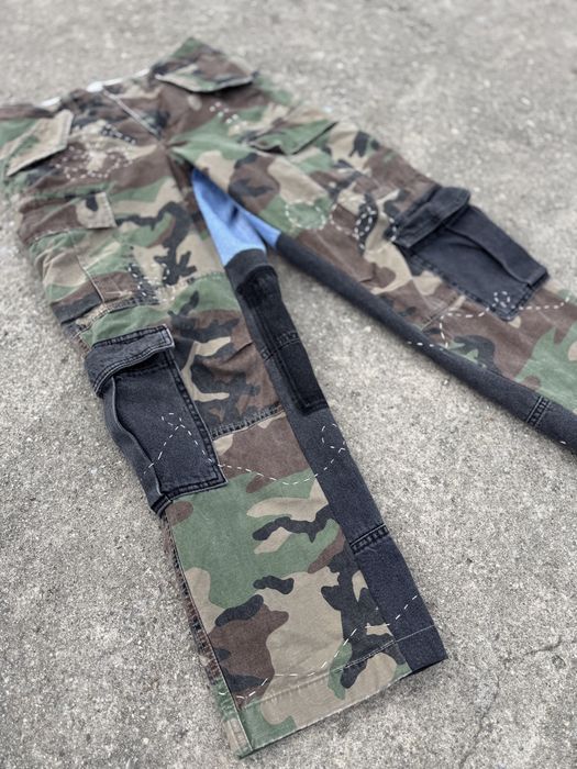 Pantaloni Polo Ralph Lauren cargo sashiko reworked 1 of 1