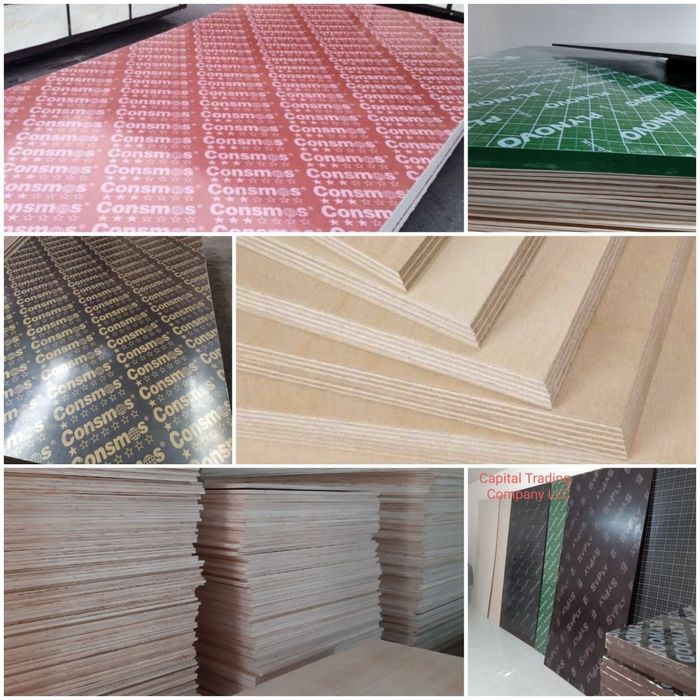 Фанера Финская 3, 6, 8, 10, 12, 15, 18, 21,24,27, 30,  40мм х1220х2440