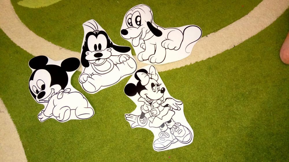 Autocolant wall sticker camera bebe