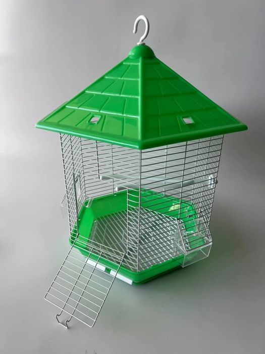 Клетка для птиц "Беседка" 30*30*42cM