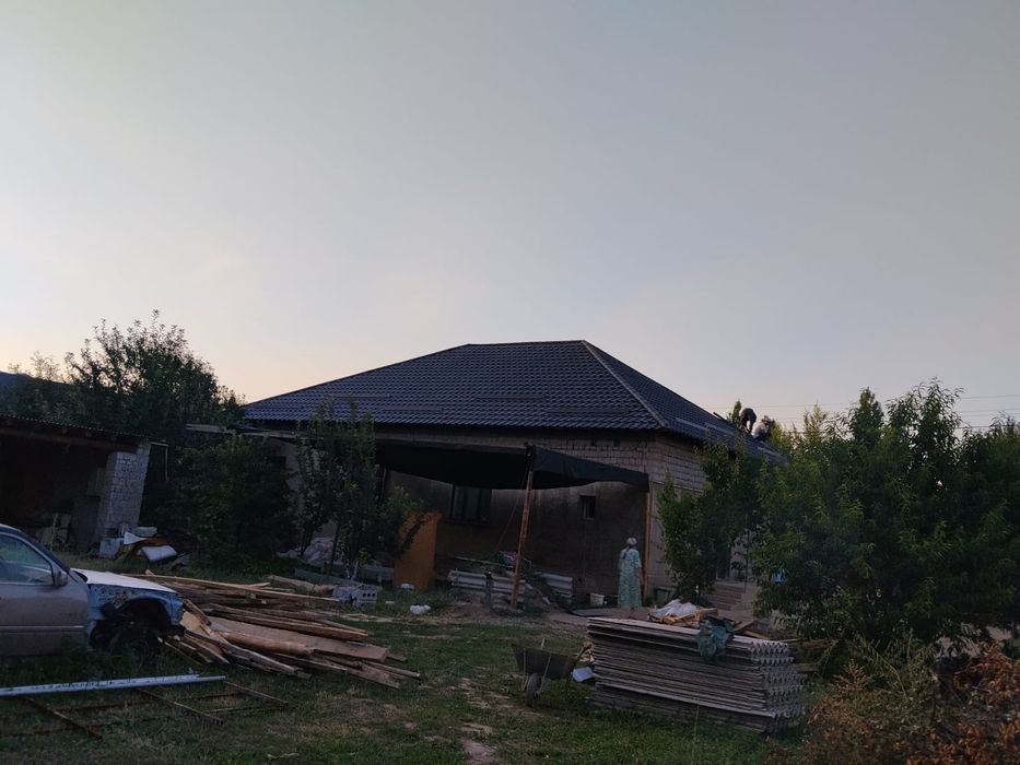 Крыша жабамыз сайдинг су агар