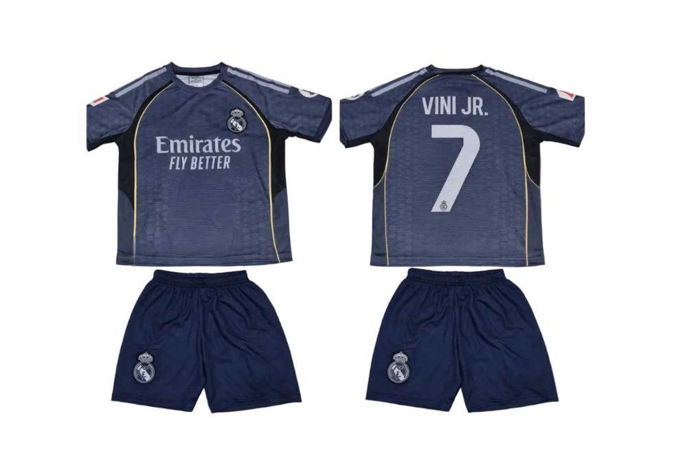 Световно 2026 Оранжев Екип Роналдо Португалия на CR7 Футболен детски Екип с Чорапи