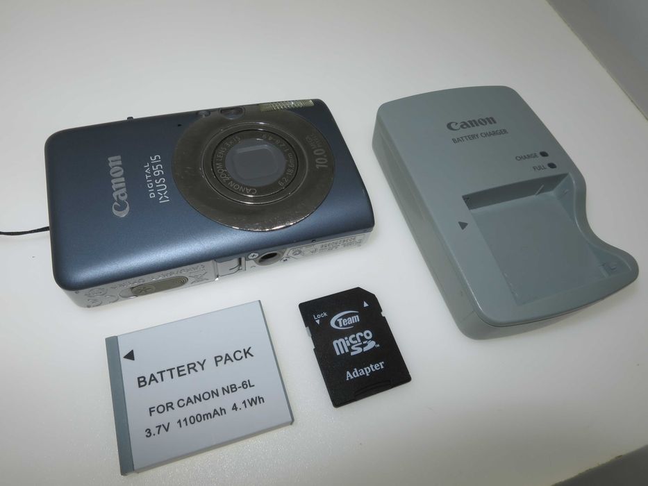 Canon IXUS 95 IS ултра компактна цифрова камера ретро фотоапарат