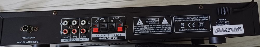 Statie LTC ATM6000BT+2boxeMstudio+2microfoane