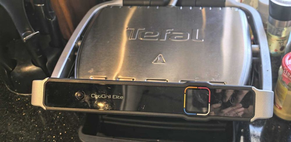 Gratar electric Tefal OptiGrill Elite GC750D30, 2000 W