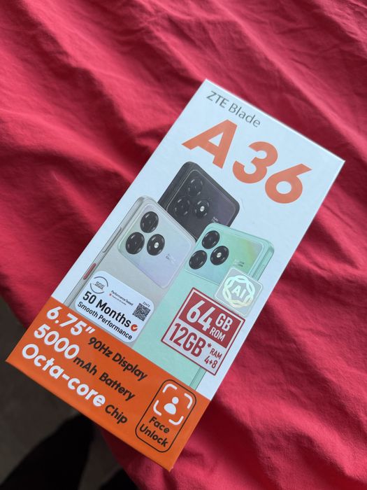 Zte blade a36 не расспечатаный