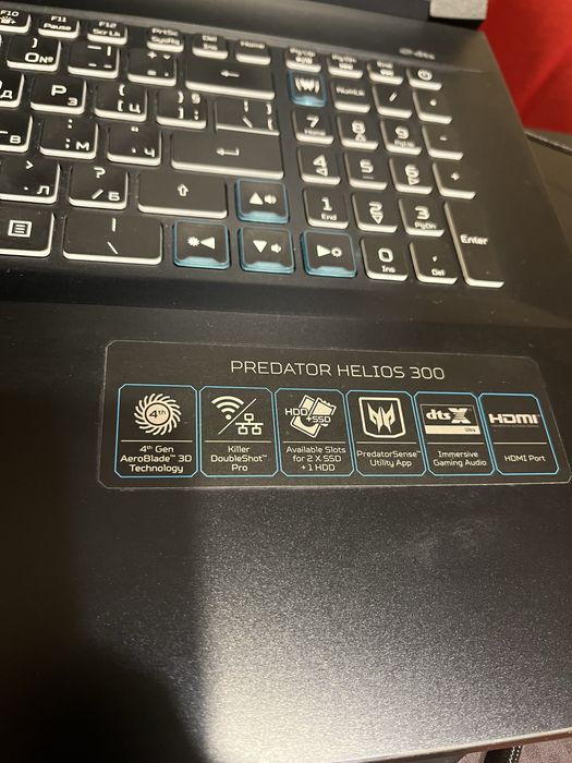 Acer Predator гейминг лаптоп, бартер