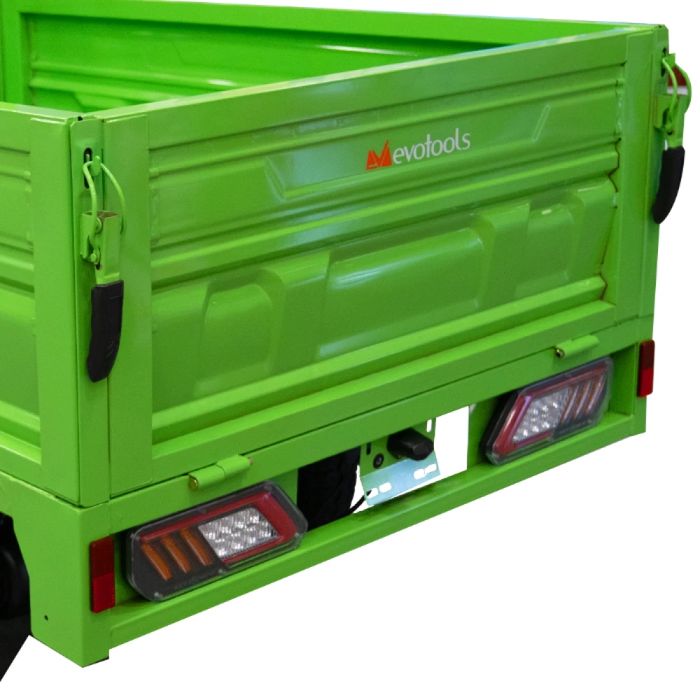 Rubo ME3000 – mașinuța electrică perfectă pentru transport, gospodărie sau activități utilitare.atv