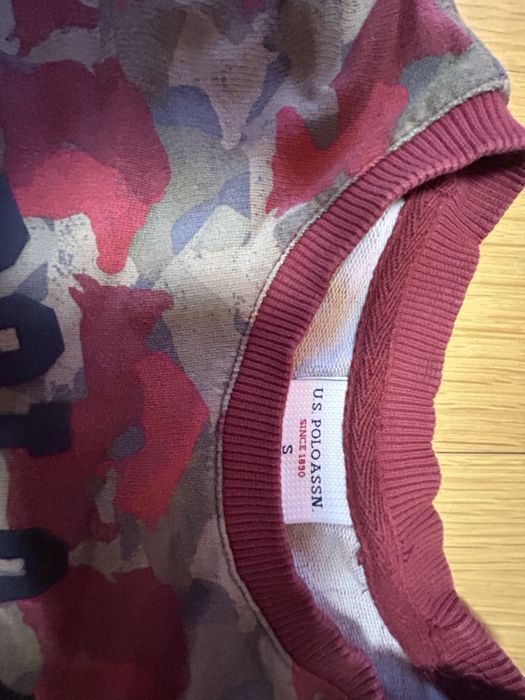 US POLO блуза с дълъг ръкав