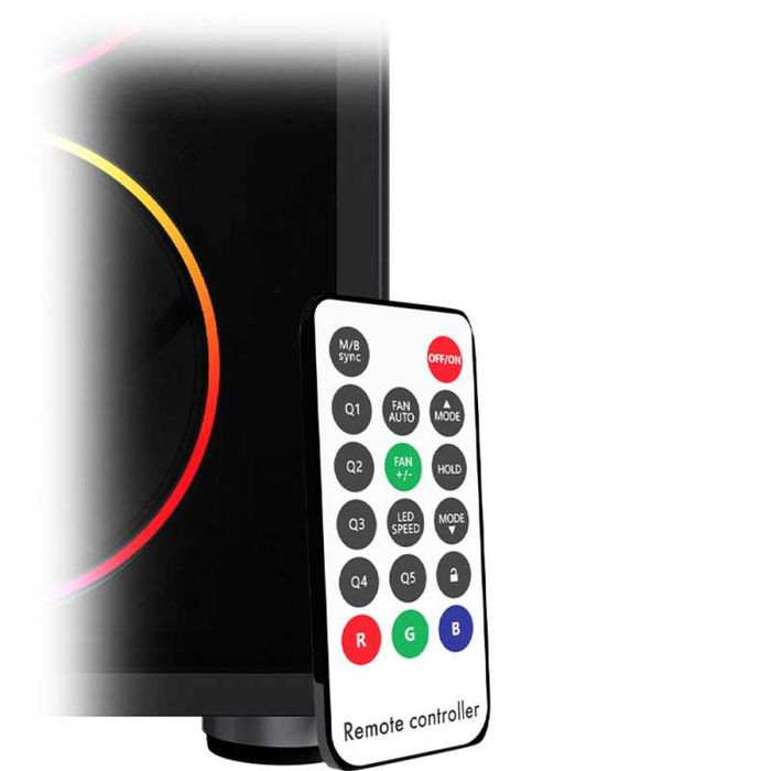 Carcasa PC Gaming AQIRYS Antares ATX MidTower ARGB Sticlă Temperată