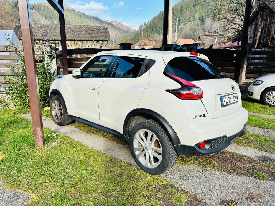 Nissan Juke 1.5 dCi 2016, alb, consum mic, stare foarte bună