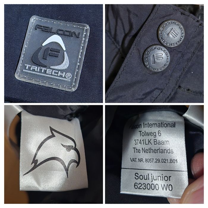 Pantaloni Schi Falcon Tri-Tech Protect, Impermeabili, Junior - 164