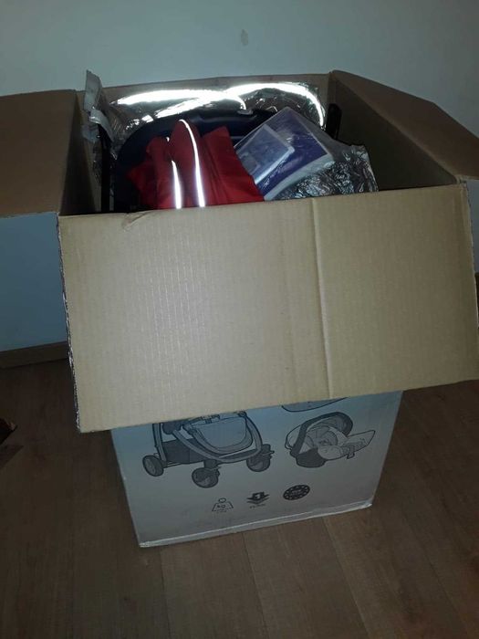 Carucior Graco Evo 3 in 1 Rosu