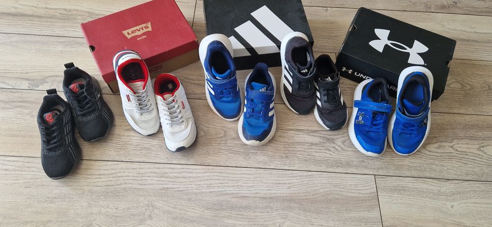 Маратонки за момче, Adidas, Under Armour, Levis, 32 номер