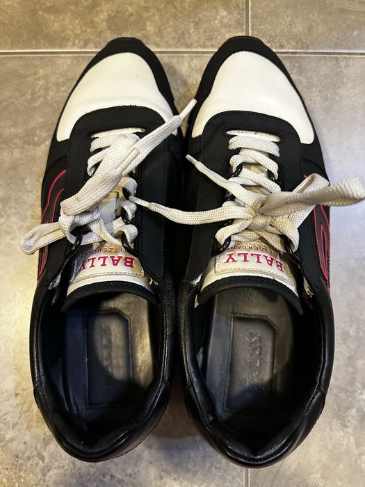 Кожаные кроссовки Bally, размер 40