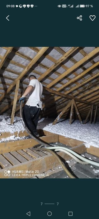 Пеноизол утепление стены крыши ППУ