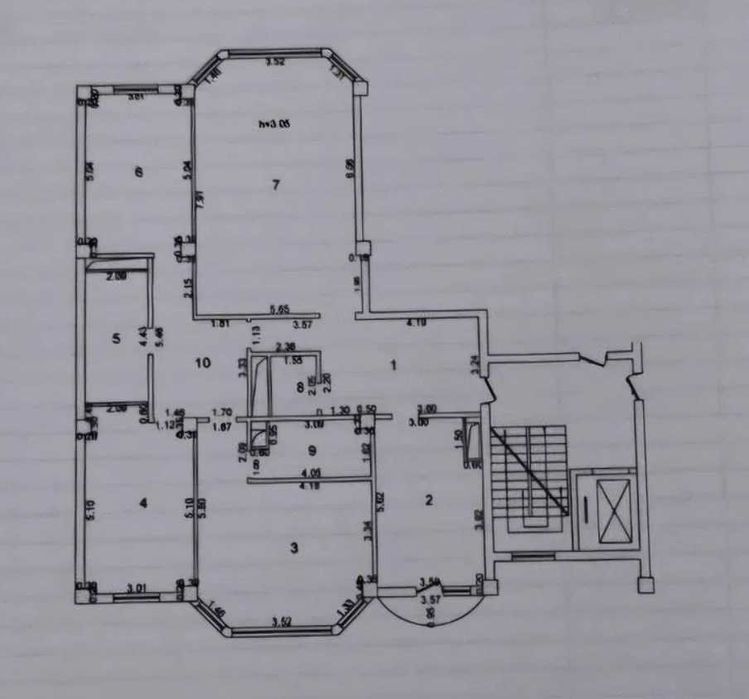 Габус 4-х комнатная квартира Алайский