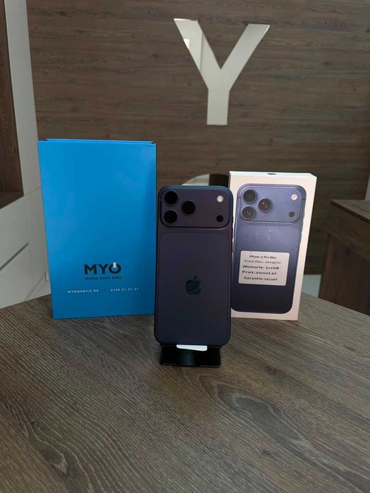 Iphone 17 Pro Max | NOU desigilat| 512 GB | Posibilitate In Rate | Acceptam Si Schimburi