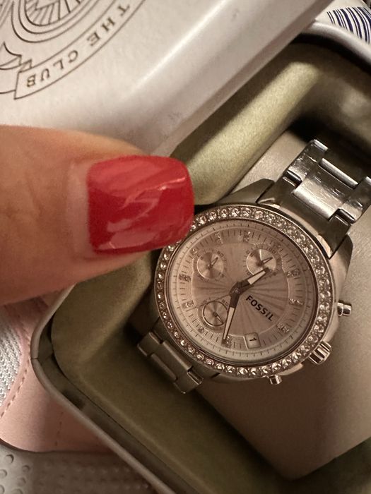 Ceas fossil cristale swarowski