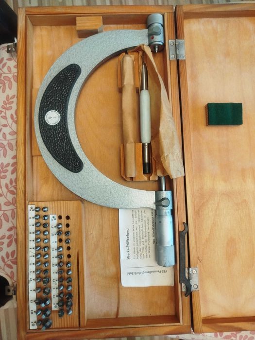 Микрометри стари от ГДР почти нови