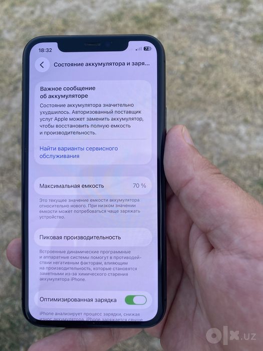 Iphone 11 pro 256 70% yokis ochilmagan radnoy tel