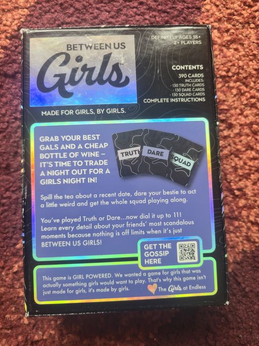 Игра за възрастни Between Us Girls английски